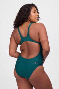 Betty Swim Onesie - Peacock