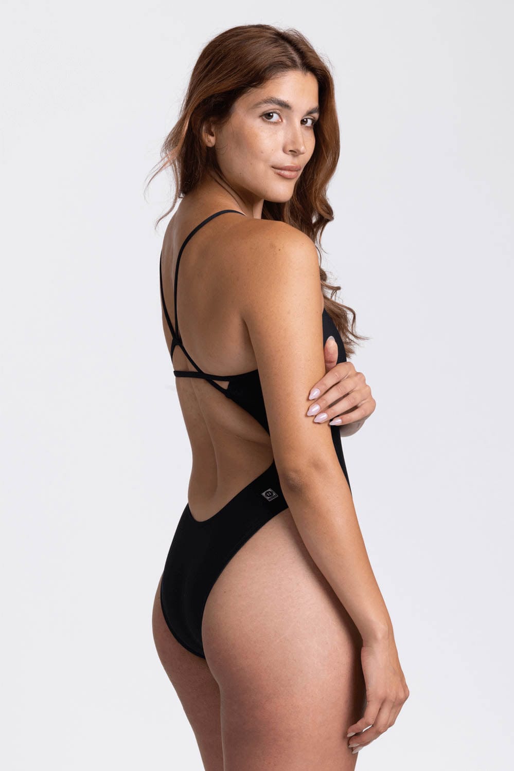 Perry Swim Women's One Piece Swimsuit - Black | Jolyn – Jolyn Europe