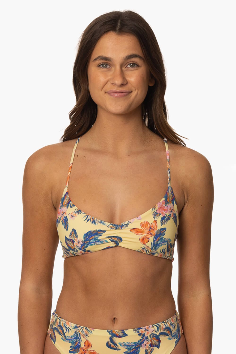 Eliana Surfing Bikini Top, Tie-Back Bikini for Surfers